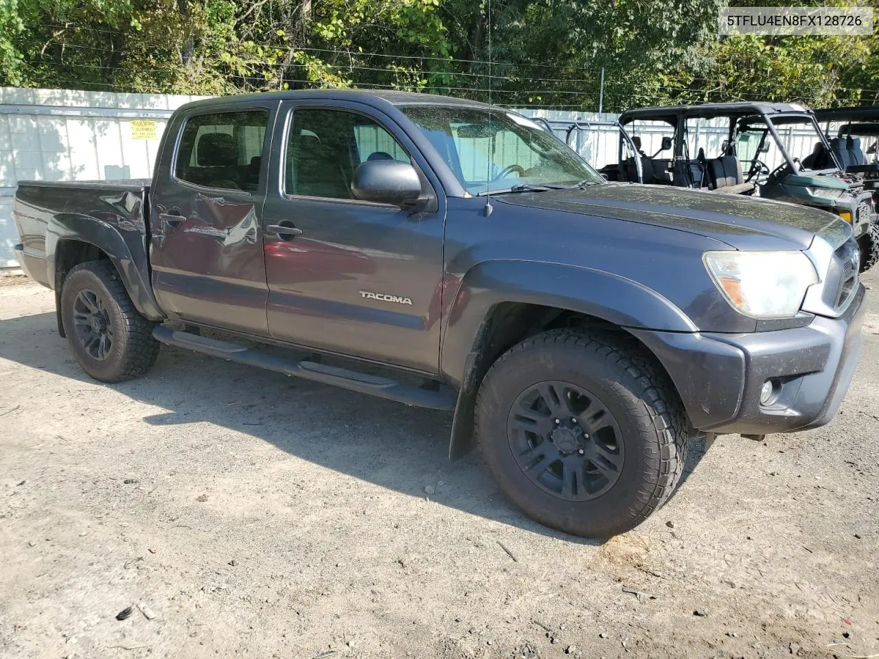 2015 Toyota Tacoma Double Cab VIN: 5TFLU4EN8FX128726 Lot: 71371314