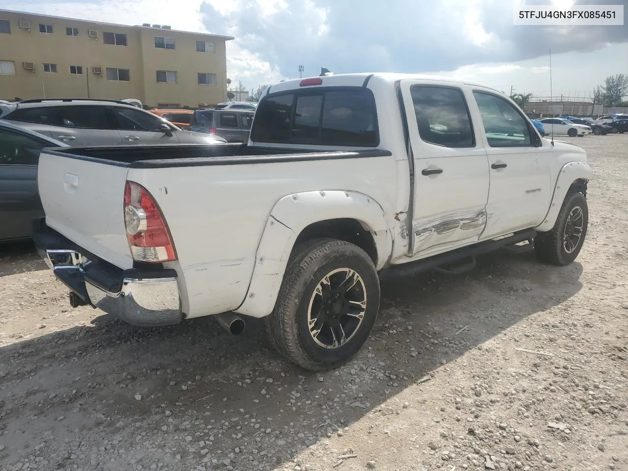 2015 Toyota Tacoma Double Cab Prerunner VIN: 5TFJU4GN3FX085451 Lot: 71725524