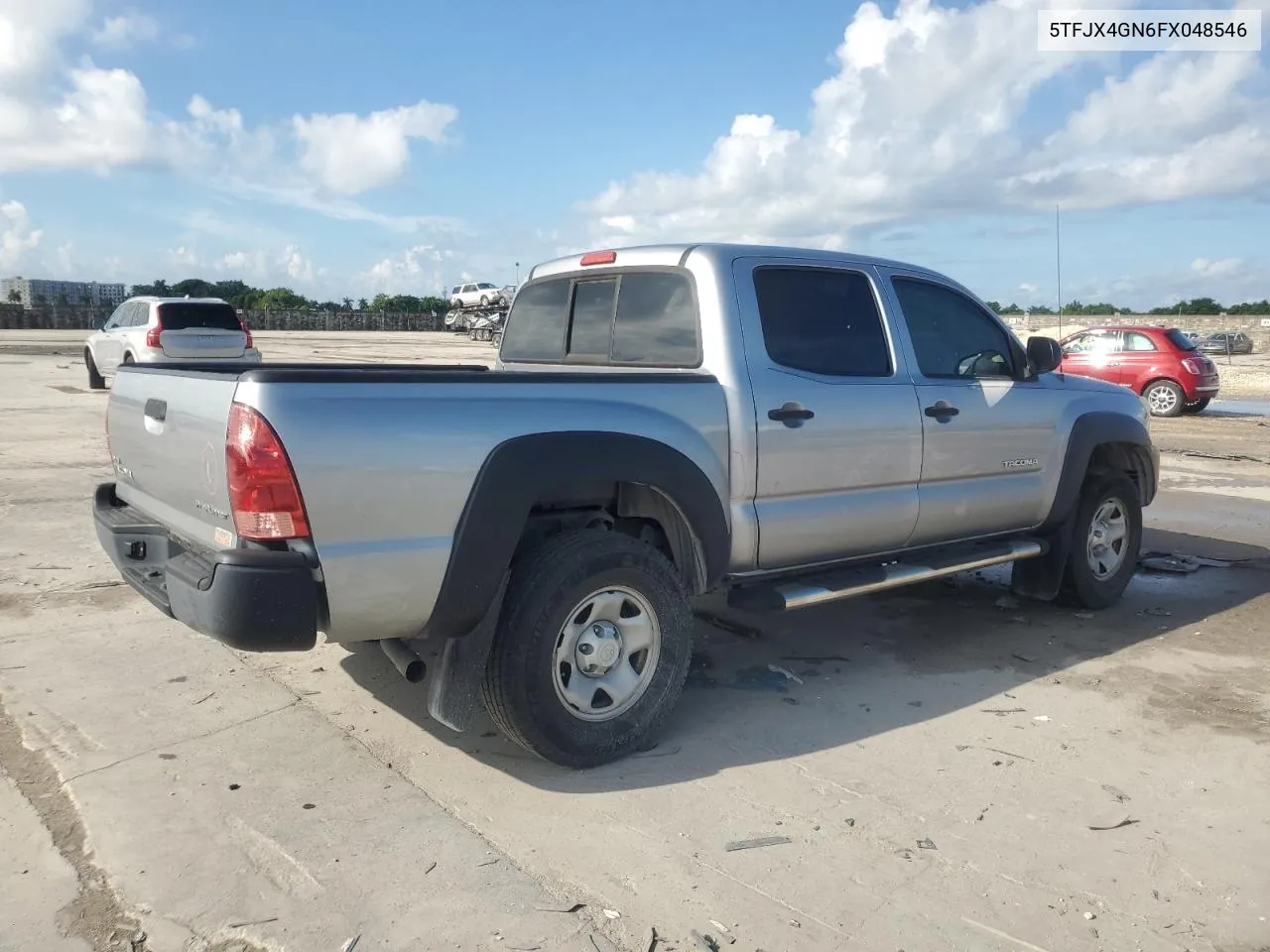 5TFJX4GN6FX048546 2015 Toyota Tacoma Double Cab Prerunner