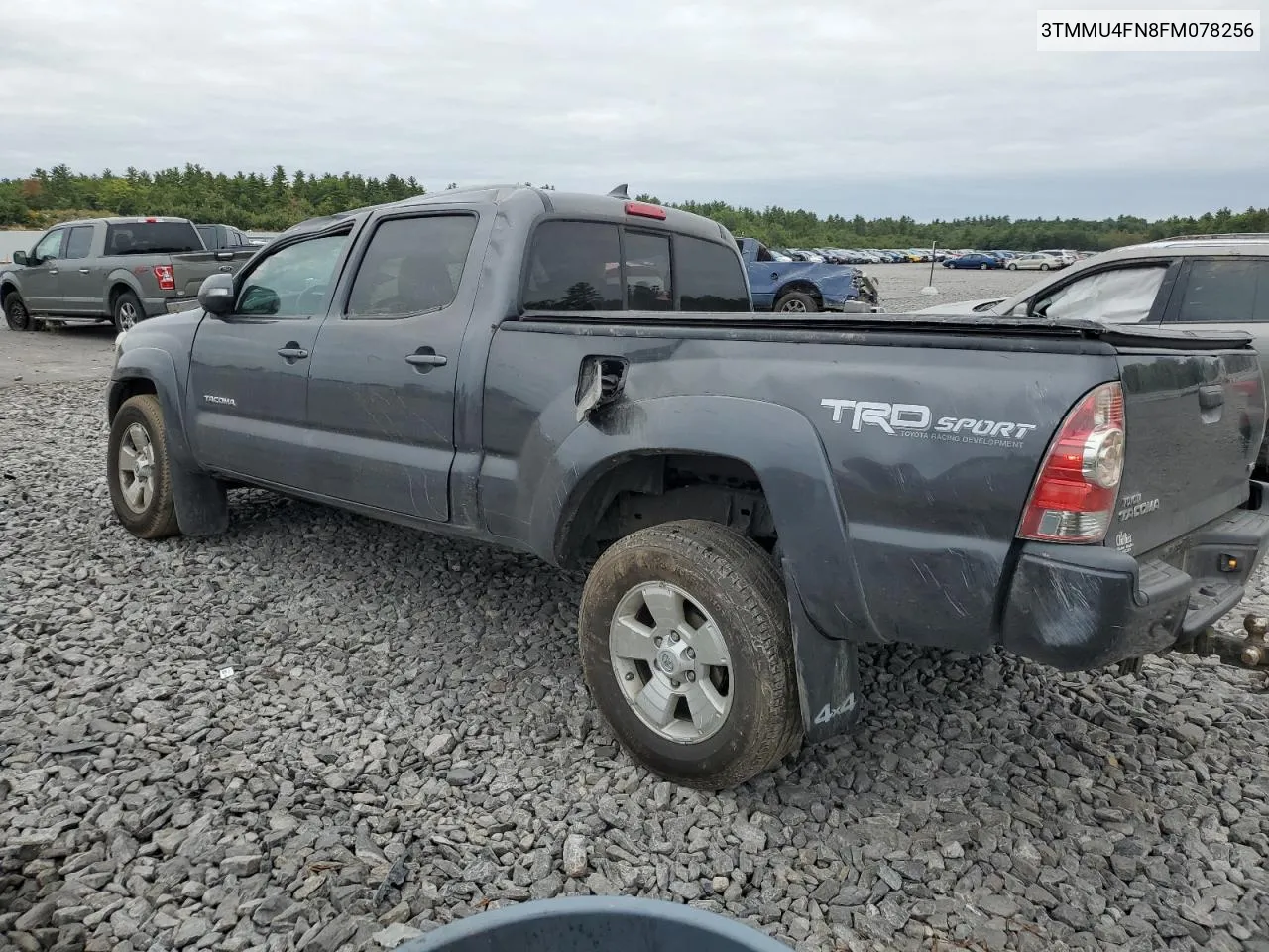 3TMMU4FN8FM078256 2015 Toyota Tacoma Double Cab Long Bed