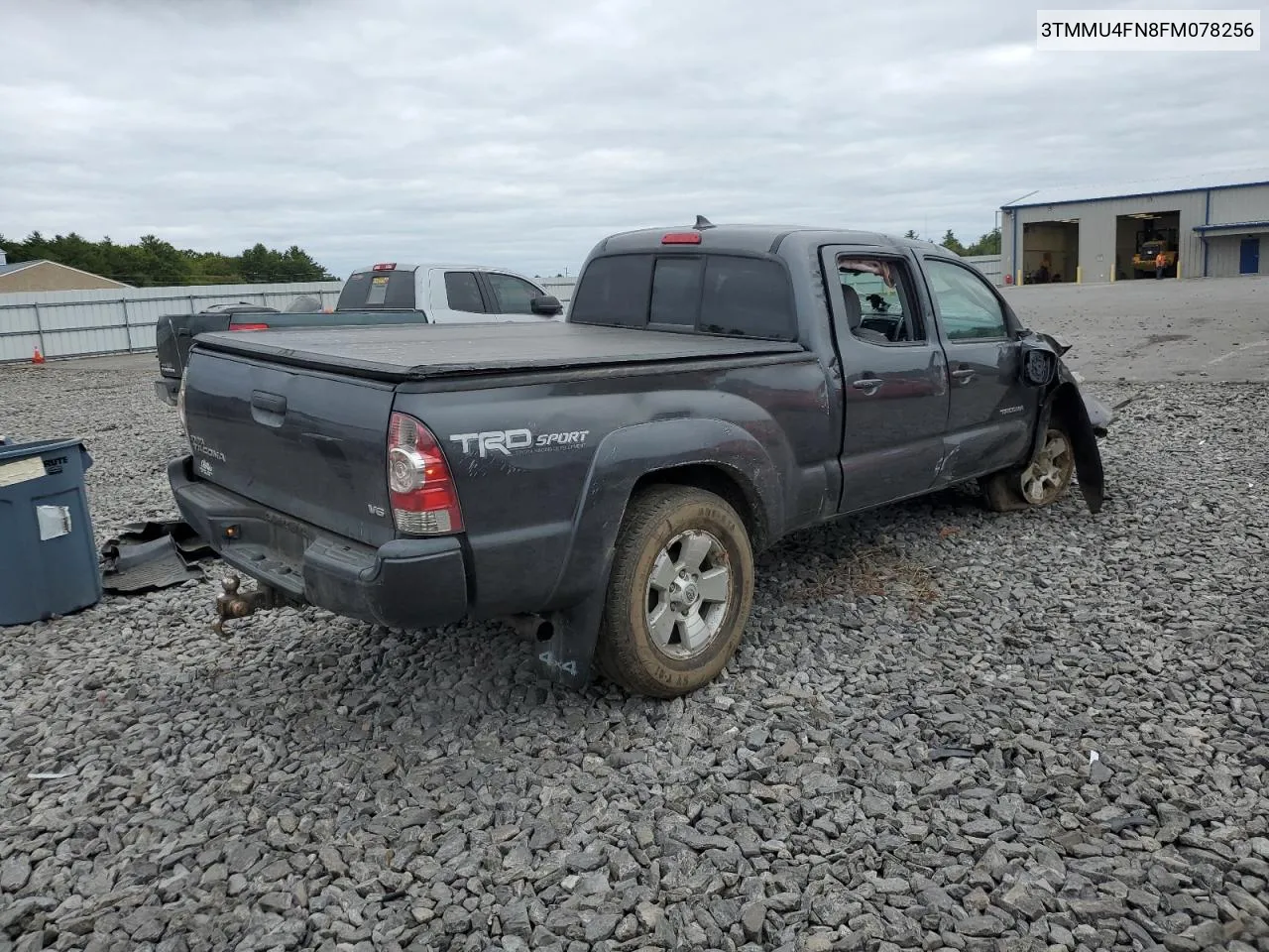 3TMMU4FN8FM078256 2015 Toyota Tacoma Double Cab Long Bed