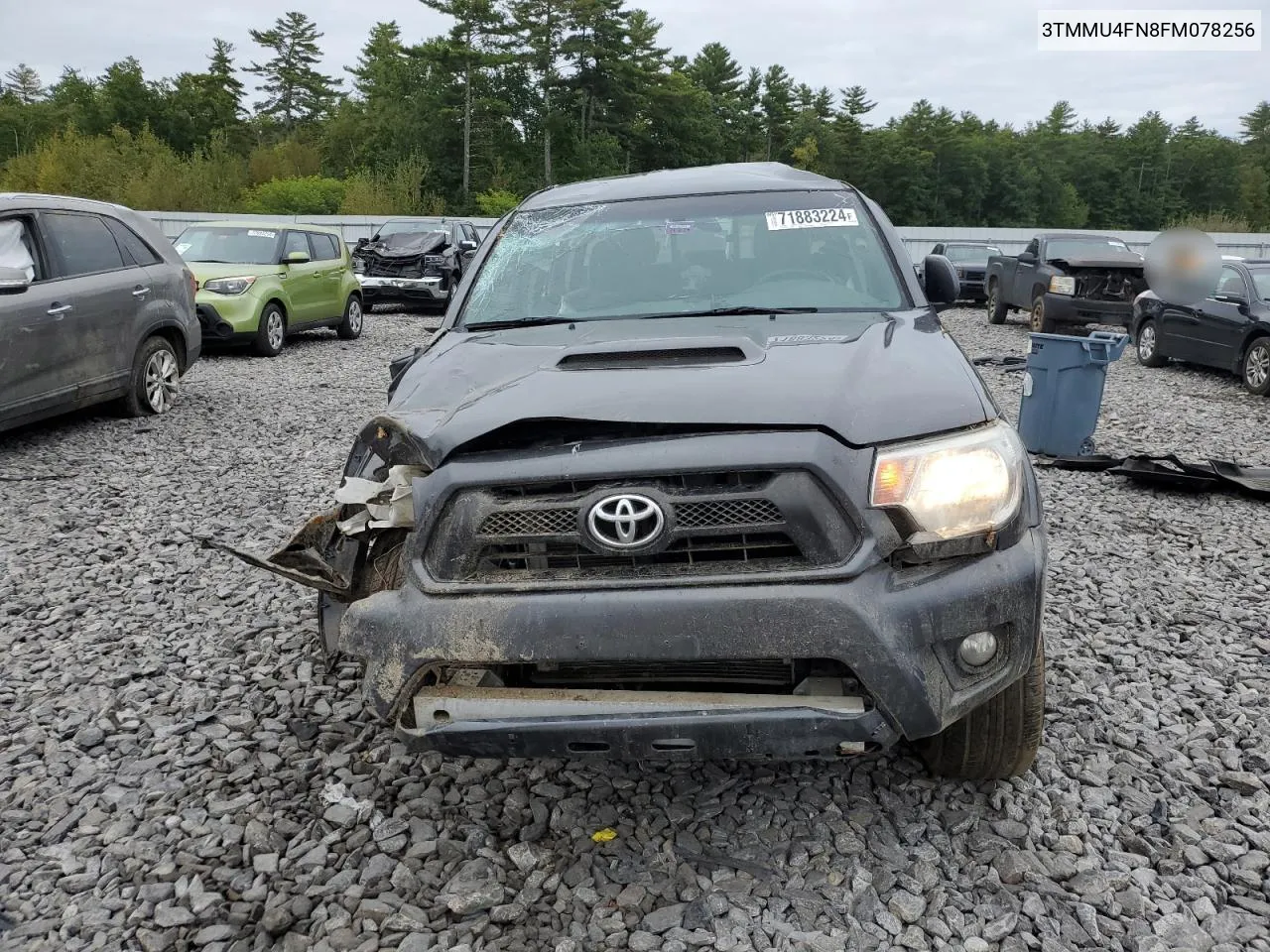 3TMMU4FN8FM078256 2015 Toyota Tacoma Double Cab Long Bed