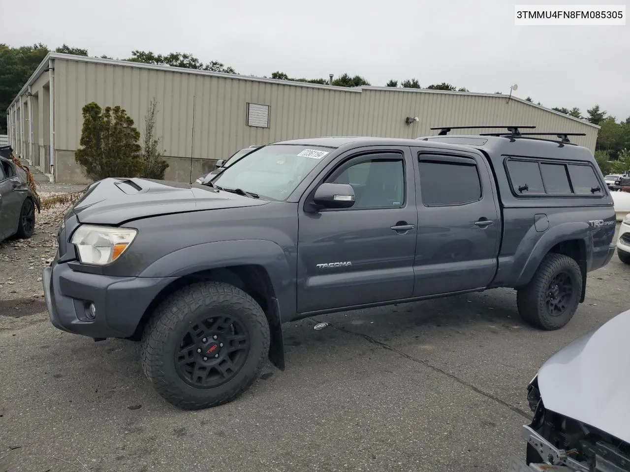 2015 Toyota Tacoma Double Cab Long Bed VIN: 3TMMU4FN8FM085305 Lot: 72361194