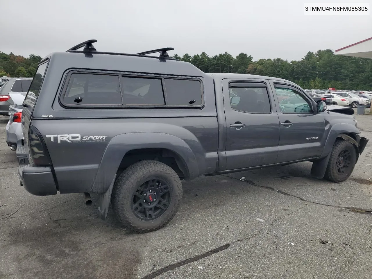 2015 Toyota Tacoma Double Cab Long Bed VIN: 3TMMU4FN8FM085305 Lot: 72361194