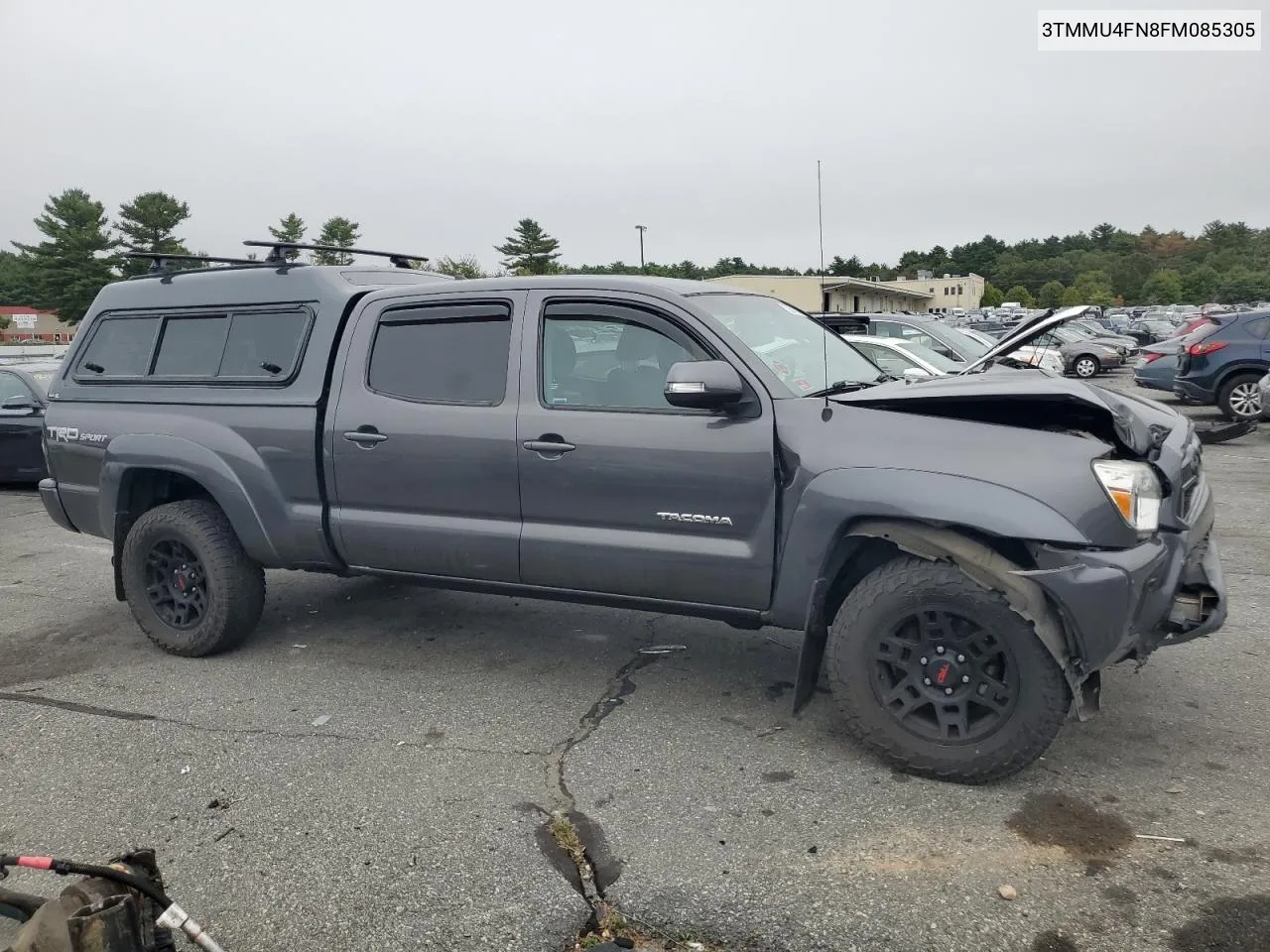 2015 Toyota Tacoma Double Cab Long Bed VIN: 3TMMU4FN8FM085305 Lot: 72361194