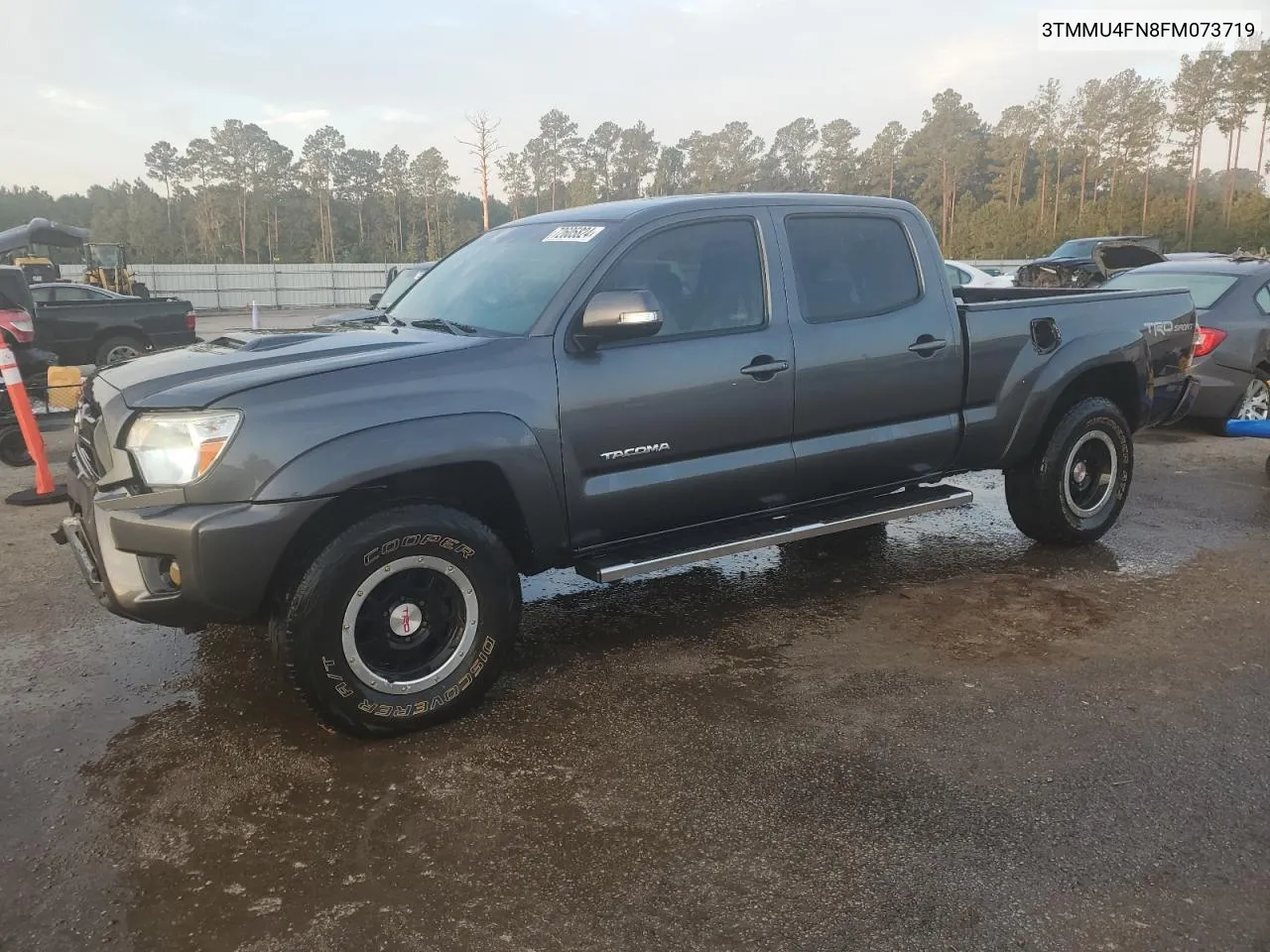 2015 Toyota Tacoma Double Cab Long Bed VIN: 3TMMU4FN8FM073719 Lot: 72605824