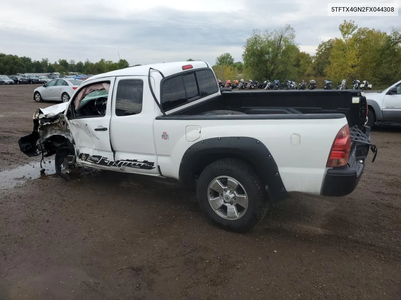 5TFTX4GN2FX044308 2015 Toyota Tacoma Prerunner Access Cab