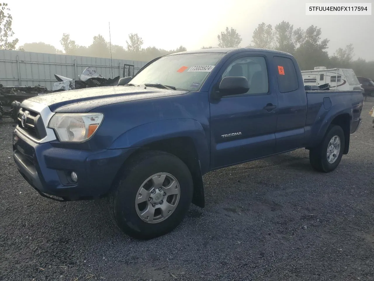 2015 Toyota Tacoma Access Cab VIN: 5TFUU4EN0FX117594 Lot: 73005924