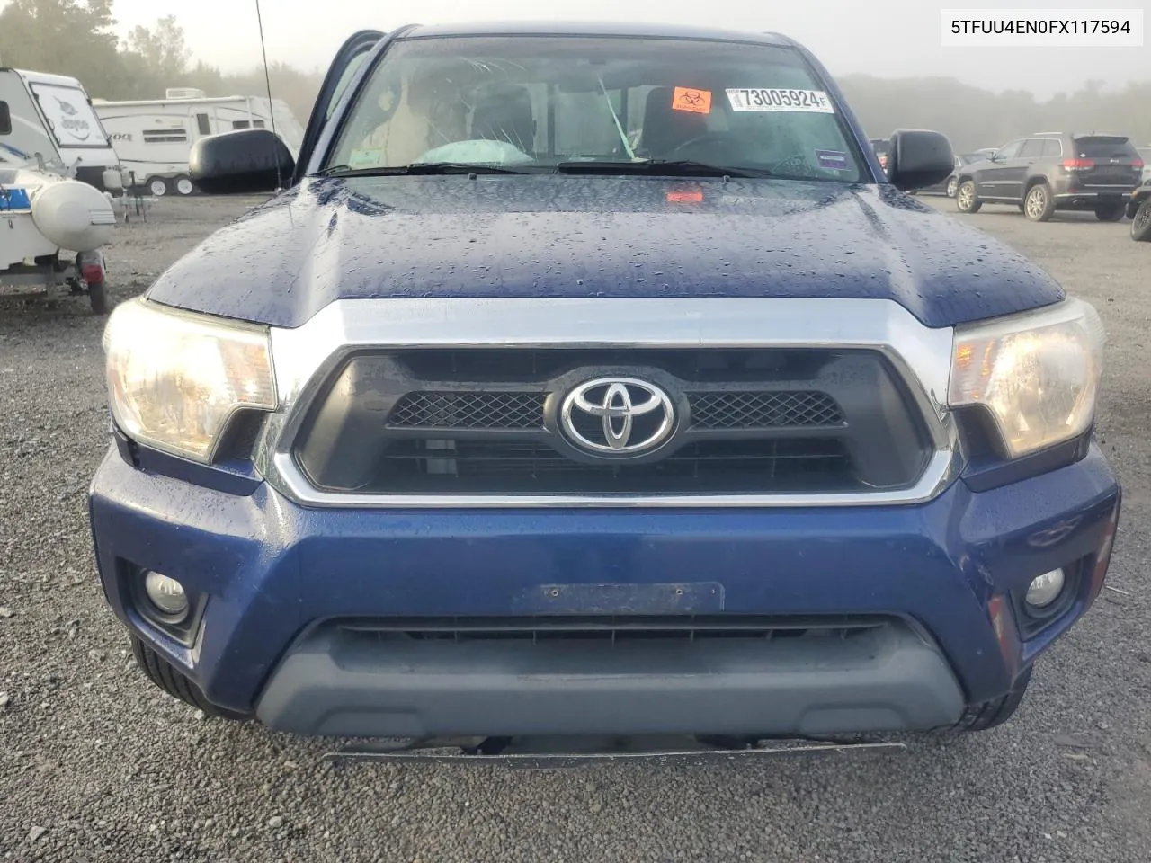 2015 Toyota Tacoma Access Cab VIN: 5TFUU4EN0FX117594 Lot: 73005924