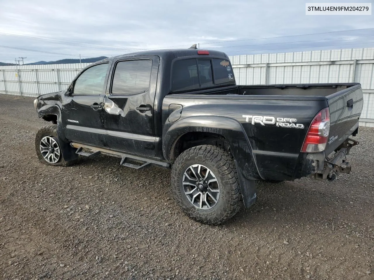 2015 Toyota Tacoma Double Cab VIN: 3TMLU4EN9FM204279 Lot: 73008644