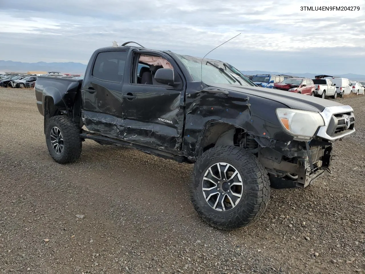 2015 Toyota Tacoma Double Cab VIN: 3TMLU4EN9FM204279 Lot: 73008644