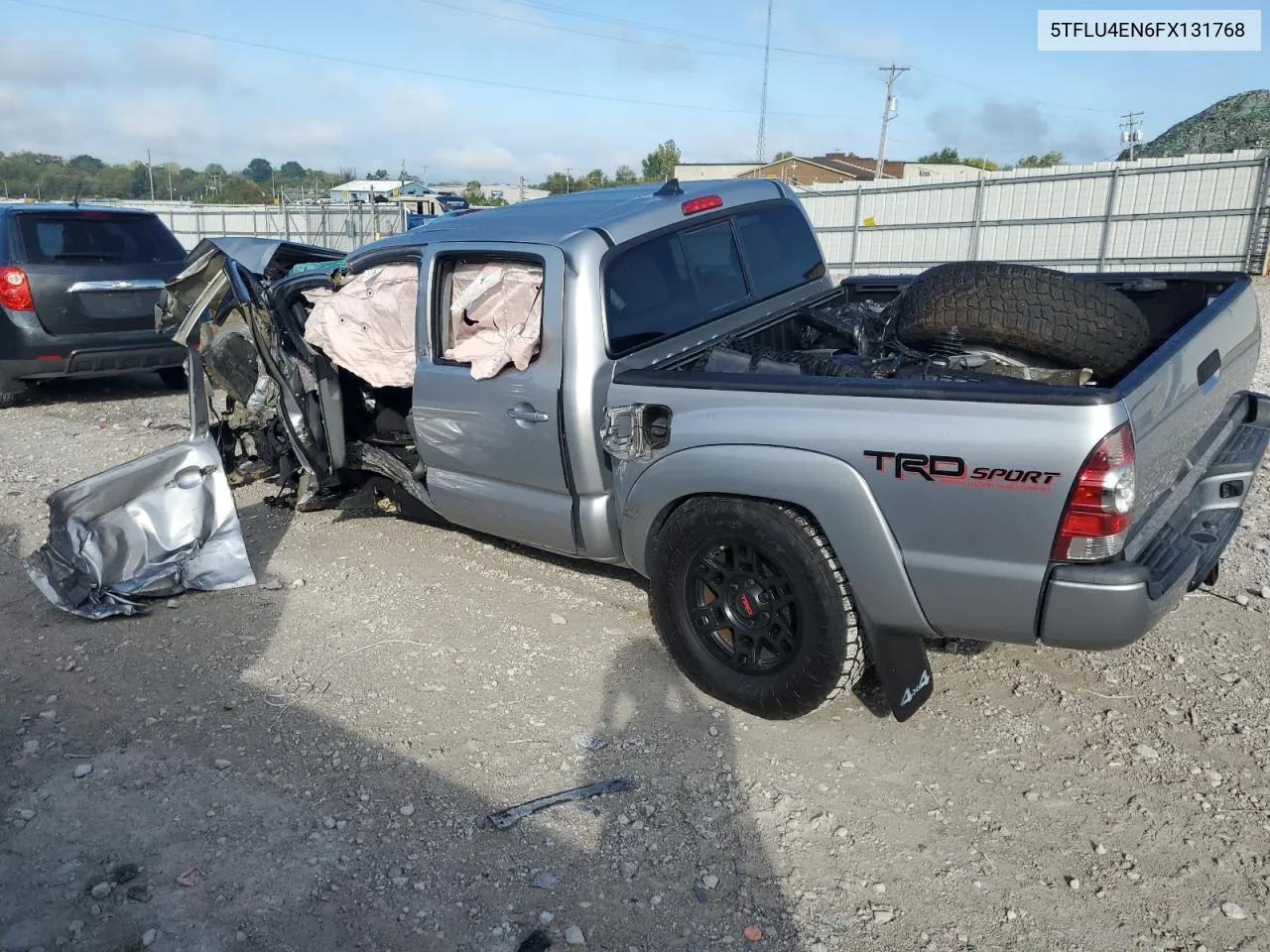 2015 Toyota Tacoma Double Cab VIN: 5TFLU4EN6FX131768 Lot: 73040144