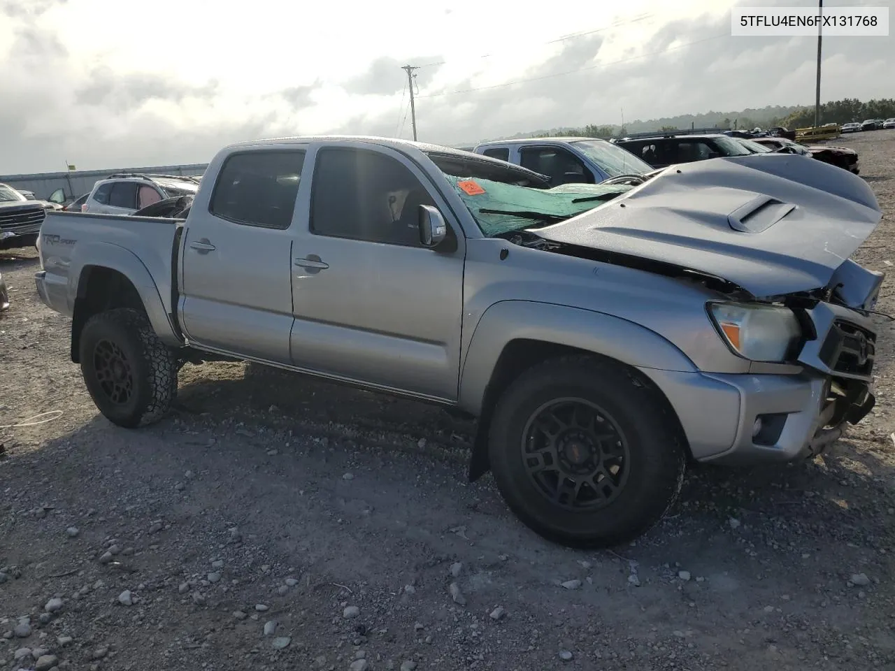 2015 Toyota Tacoma Double Cab VIN: 5TFLU4EN6FX131768 Lot: 73040144