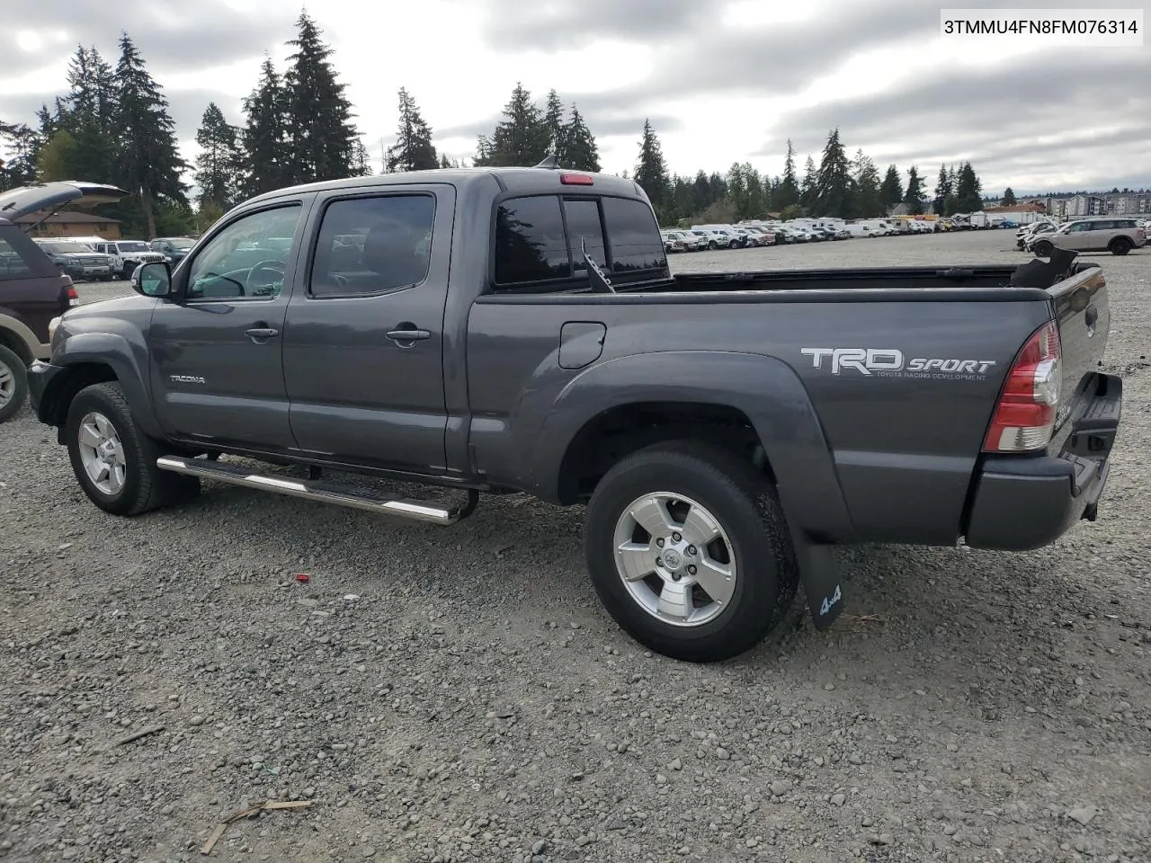 3TMMU4FN8FM076314 2015 Toyota Tacoma Double Cab Long Bed