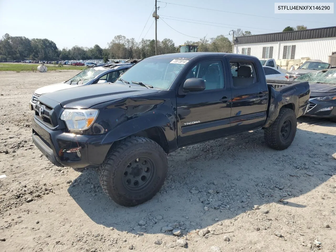 2015 Toyota Tacoma Double Cab VIN: 5TFLU4ENXFX146290 Lot: 73873814