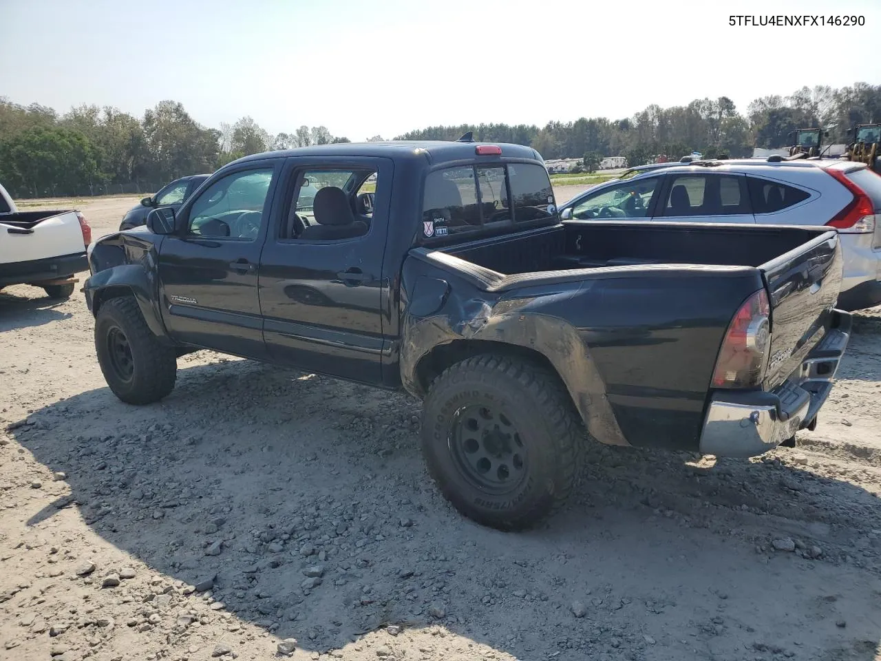 2015 Toyota Tacoma Double Cab VIN: 5TFLU4ENXFX146290 Lot: 73873814