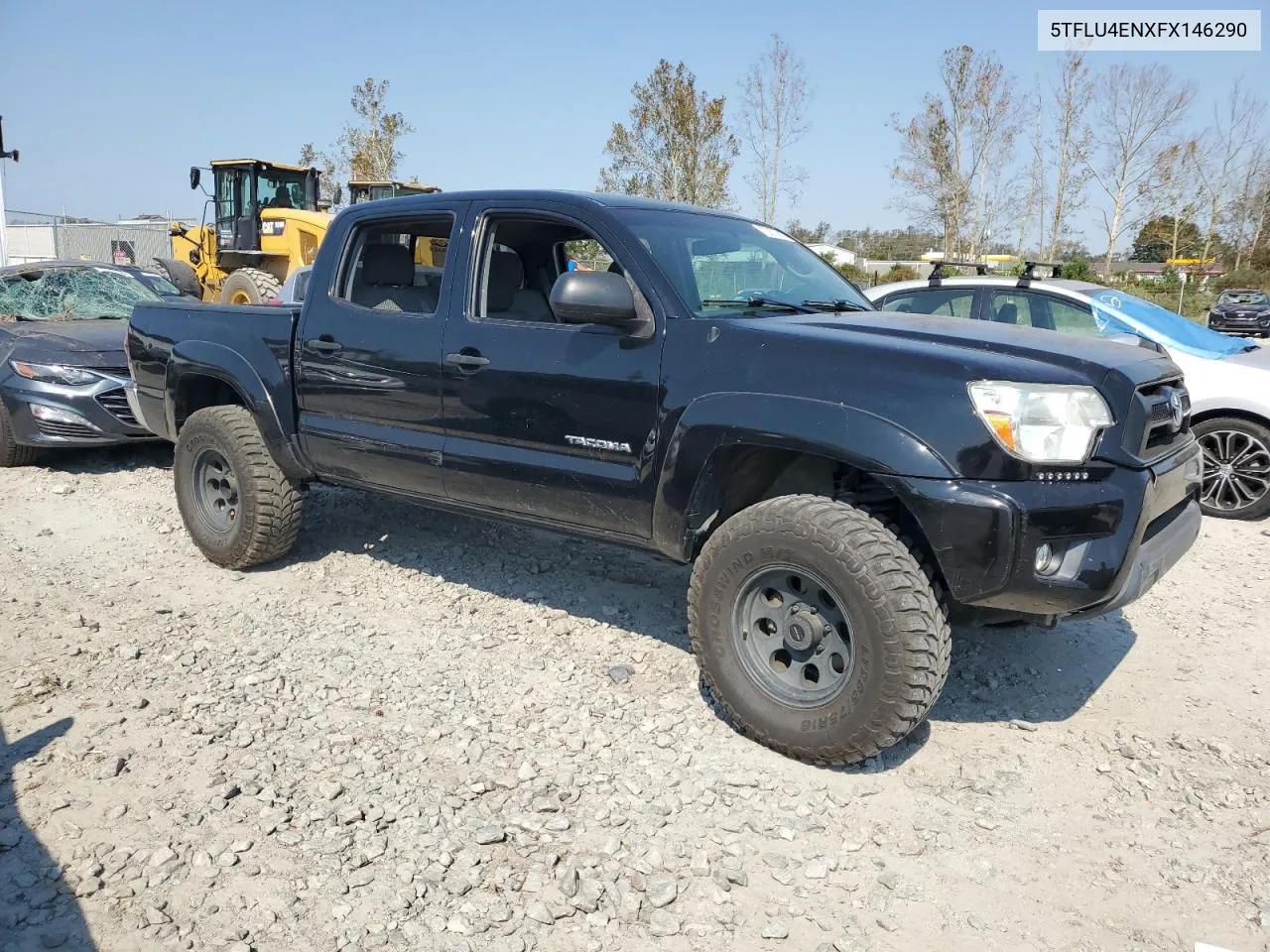 2015 Toyota Tacoma Double Cab VIN: 5TFLU4ENXFX146290 Lot: 73873814