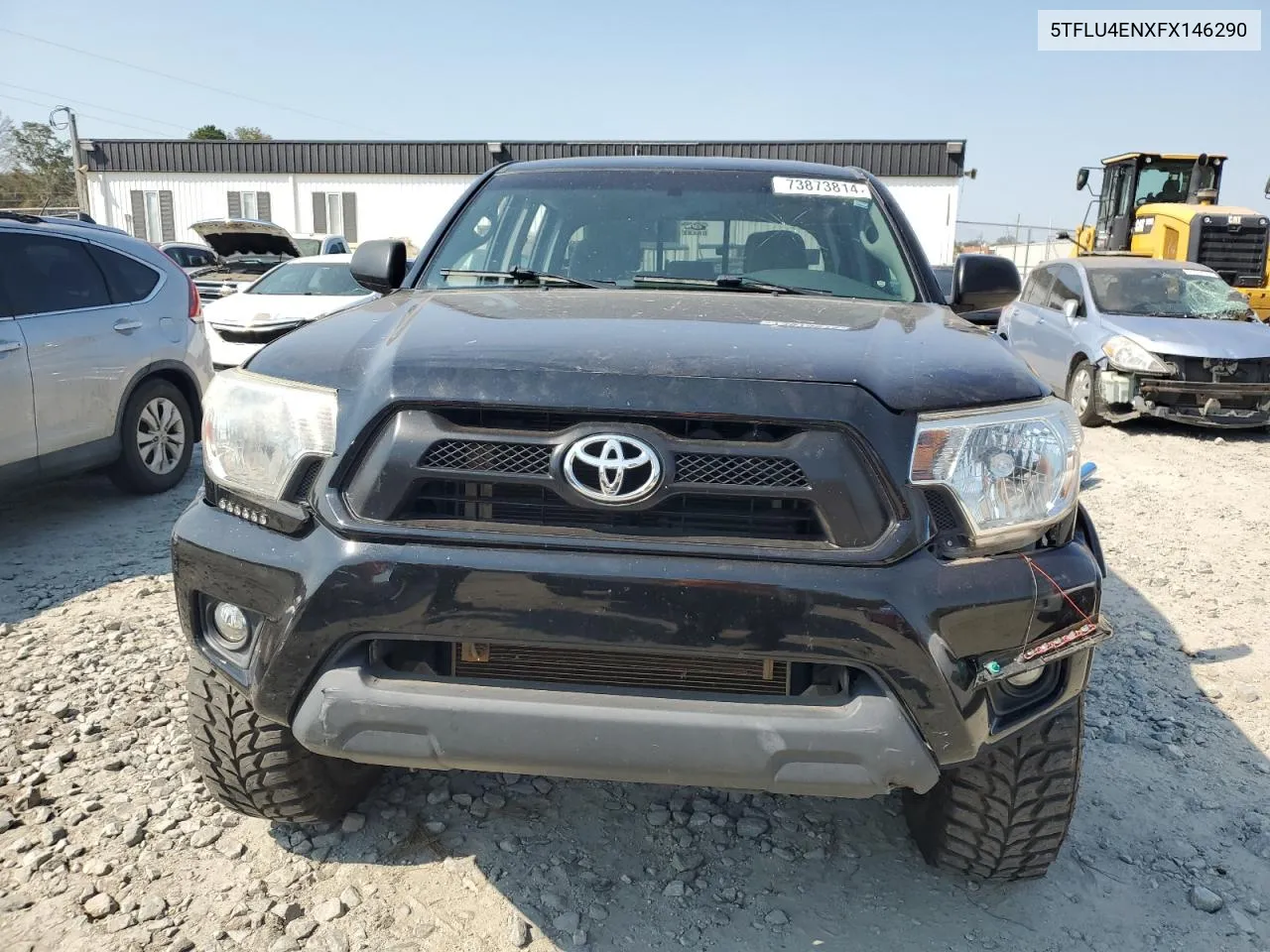 2015 Toyota Tacoma Double Cab VIN: 5TFLU4ENXFX146290 Lot: 73873814