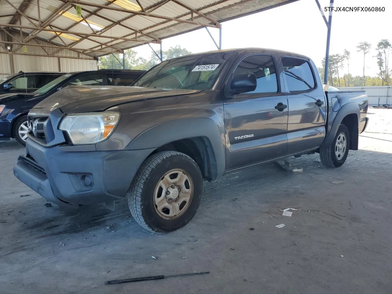 2015 Toyota Tacoma Double Cab VIN: 5TFJX4CN9FX060860 Lot: 74151574