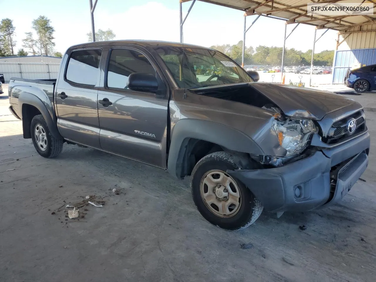 2015 Toyota Tacoma Double Cab VIN: 5TFJX4CN9FX060860 Lot: 74151574