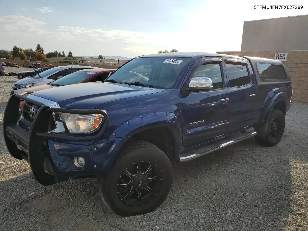 2015 Toyota Tacoma Double Cab Long Bed VIN: 5TFMU4FN7FX027289 Lot: 74154614