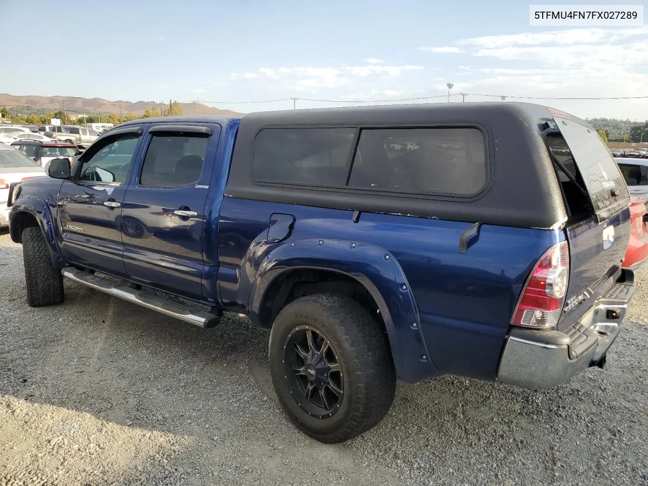 2015 Toyota Tacoma Double Cab Long Bed VIN: 5TFMU4FN7FX027289 Lot: 74154614