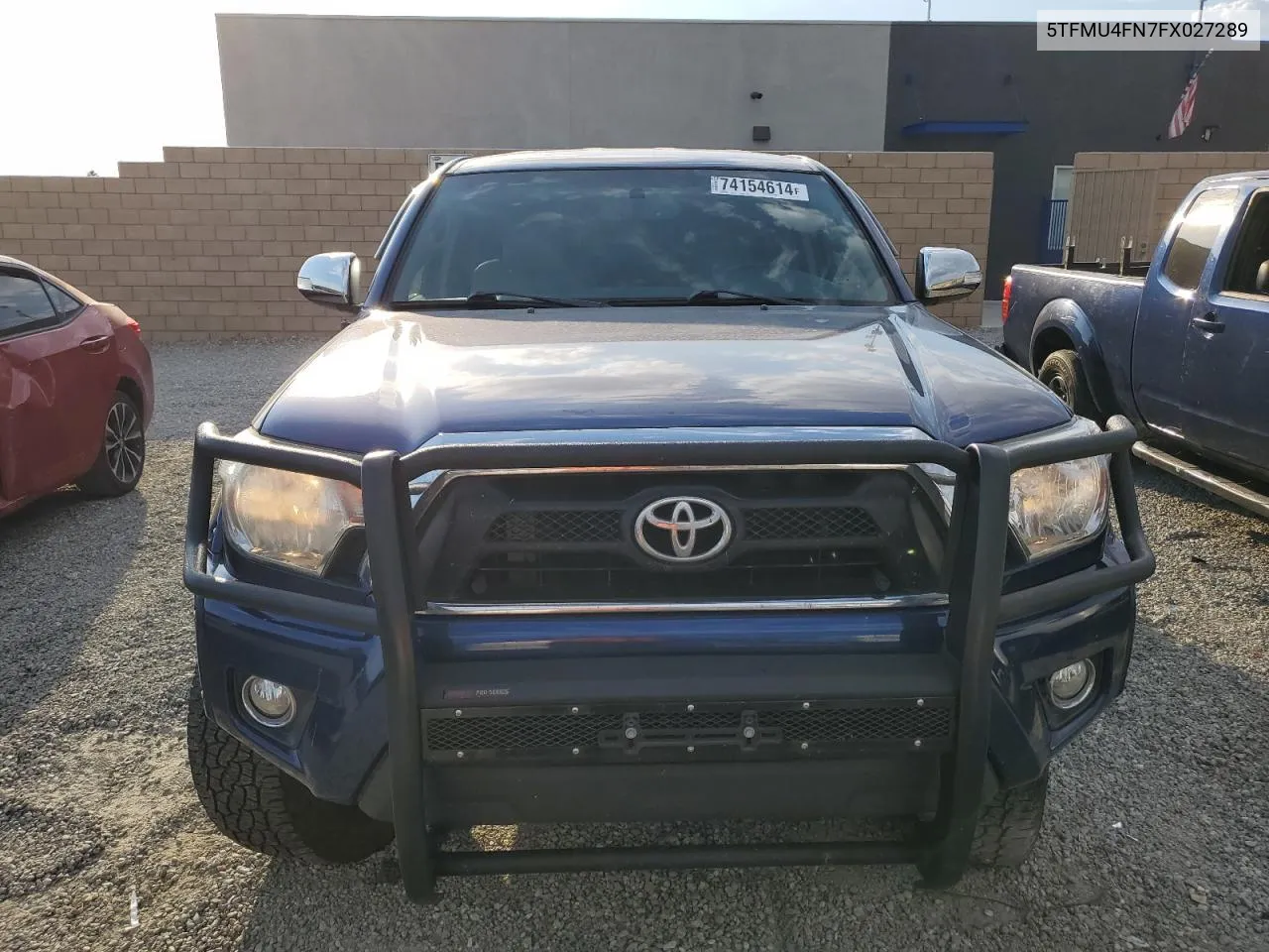 2015 Toyota Tacoma Double Cab Long Bed VIN: 5TFMU4FN7FX027289 Lot: 74154614