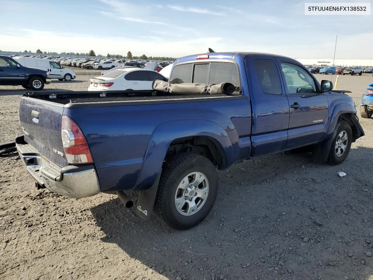 2015 Toyota Tacoma Access Cab VIN: 5TFUU4EN6FX138532 Lot: 74281724