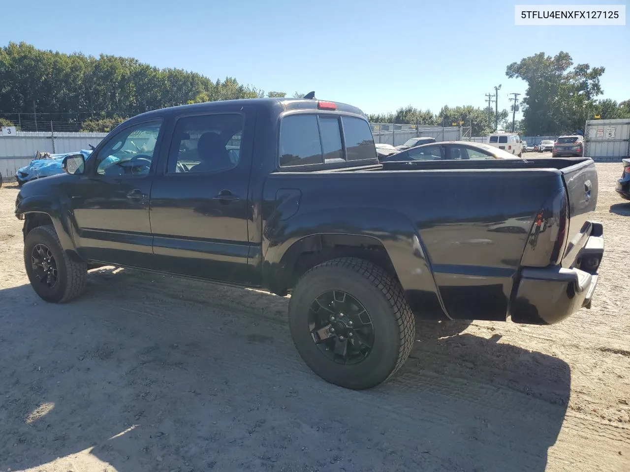 2015 Toyota Tacoma Double Cab VIN: 5TFLU4ENXFX127125 Lot: 74423304