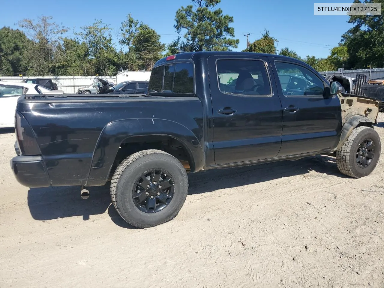 2015 Toyota Tacoma Double Cab VIN: 5TFLU4ENXFX127125 Lot: 74423304