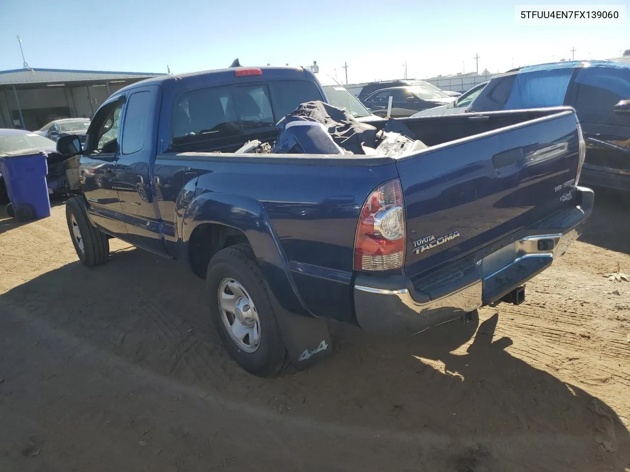 2015 Toyota Tacoma Access Cab VIN: 5TFUU4EN7FX139060 Lot: 74750924