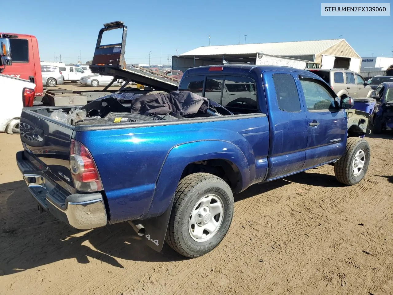 2015 Toyota Tacoma Access Cab VIN: 5TFUU4EN7FX139060 Lot: 74750924