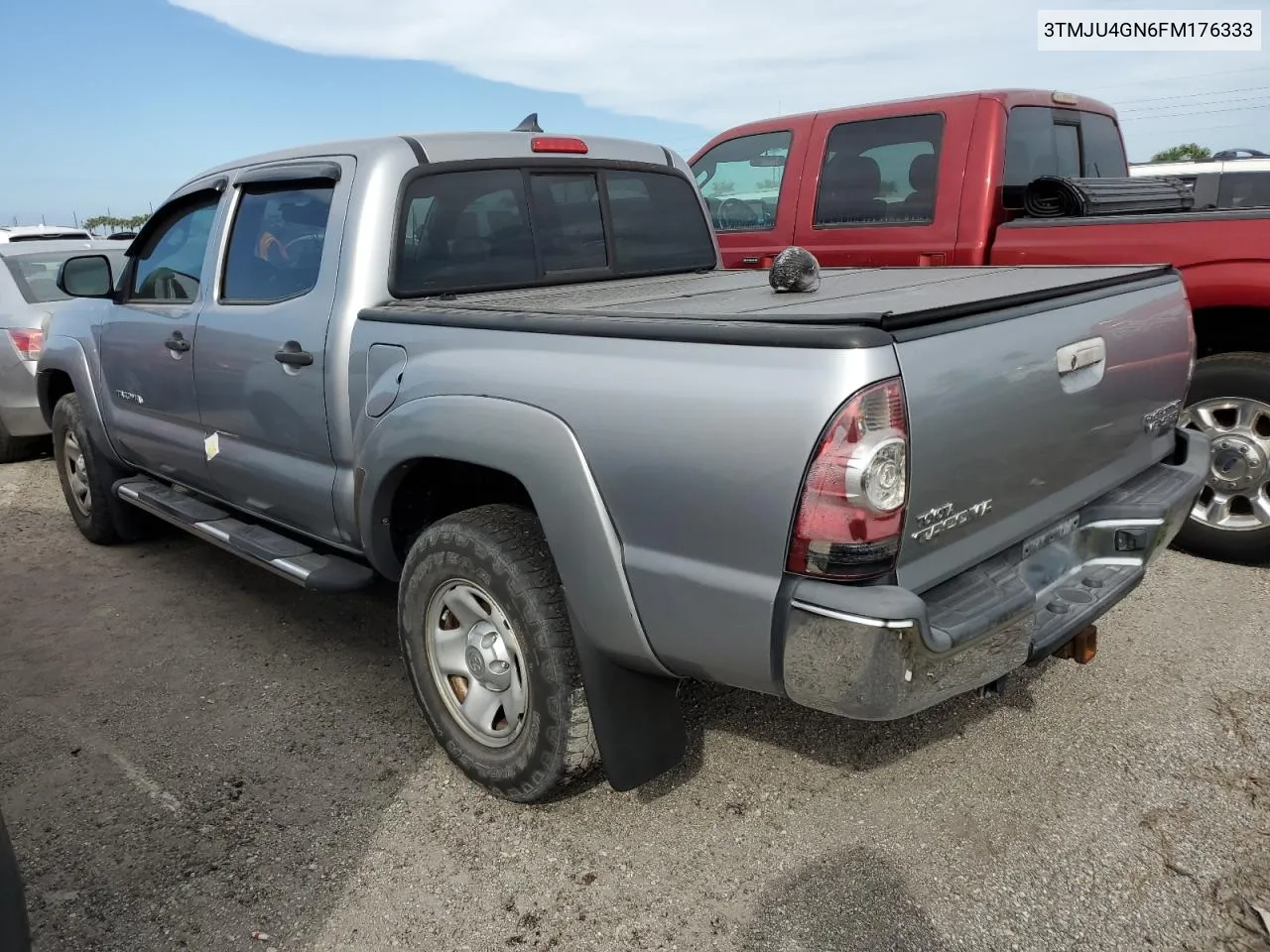 2015 Toyota Tacoma Double Cab Prerunner VIN: 3TMJU4GN6FM176333 Lot: 75270754