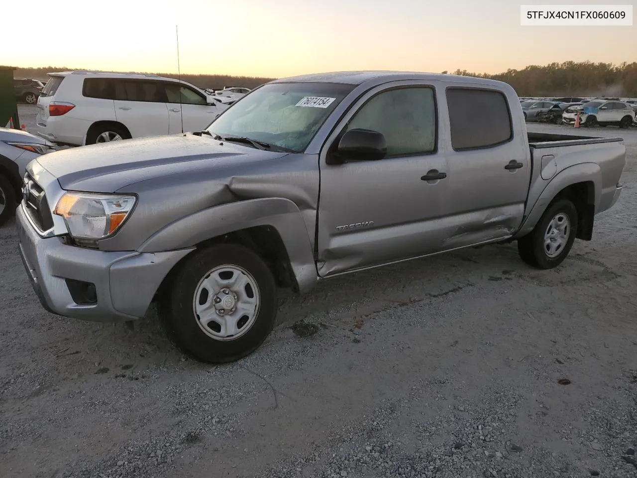 2015 Toyota Tacoma Double Cab VIN: 5TFJX4CN1FX060609 Lot: 76074154