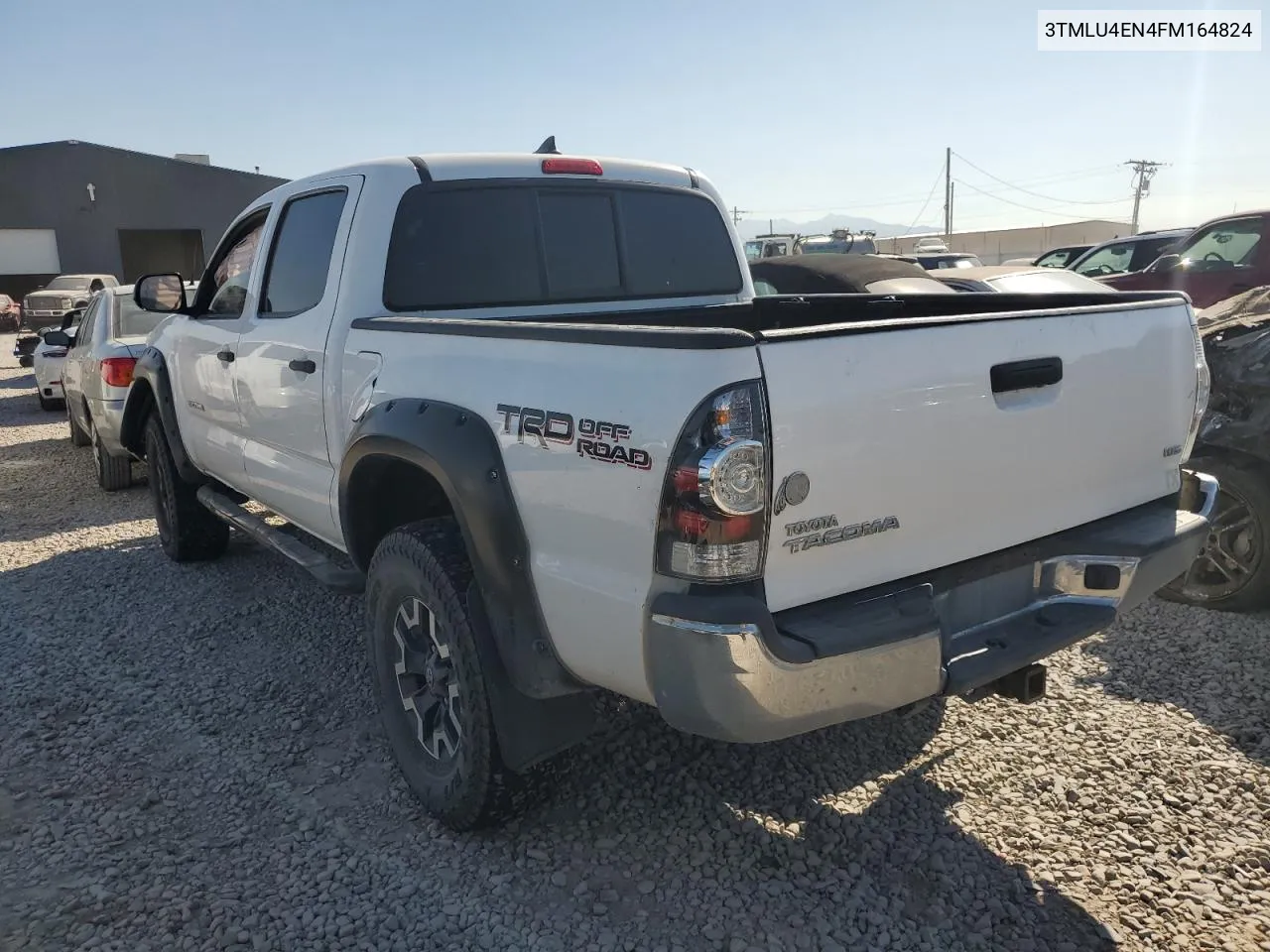 2015 Toyota Tacoma Double Cab VIN: 3TMLU4EN4FM164824 Lot: 76130114