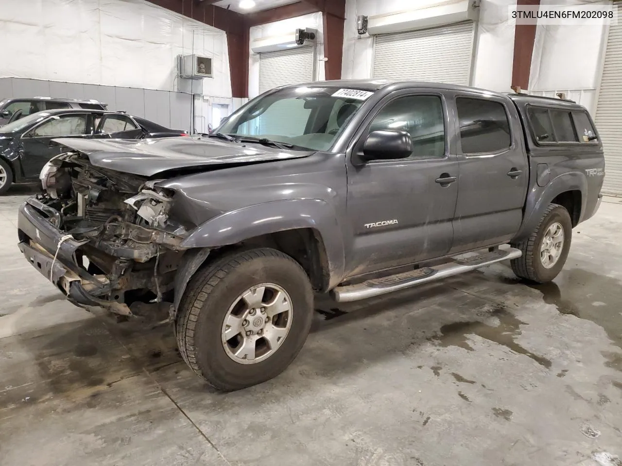 2015 Toyota Tacoma Double Cab VIN: 3TMLU4EN6FM202098 Lot: 77402814