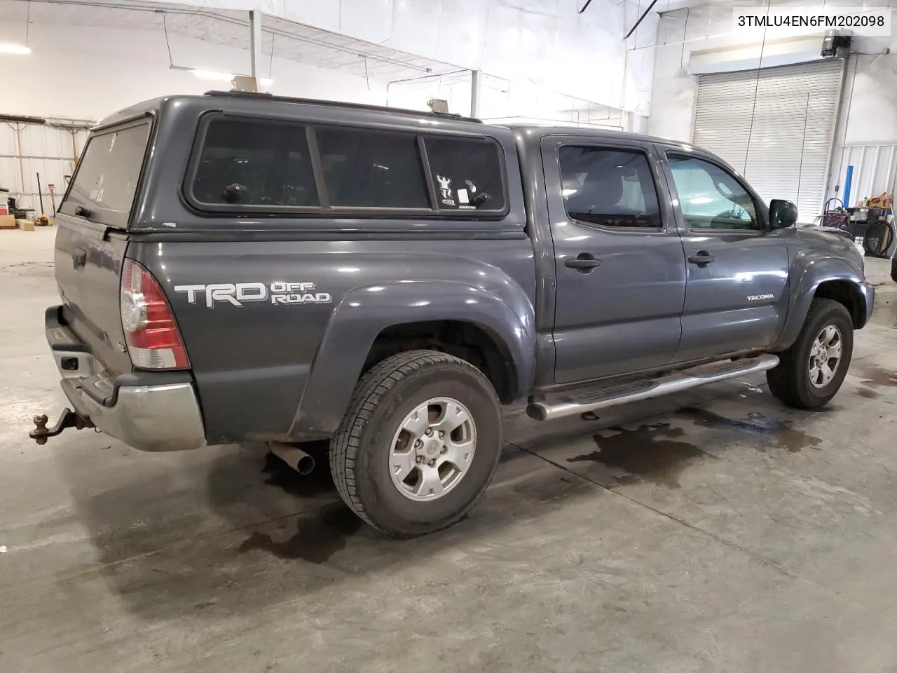 2015 Toyota Tacoma Double Cab VIN: 3TMLU4EN6FM202098 Lot: 77402814