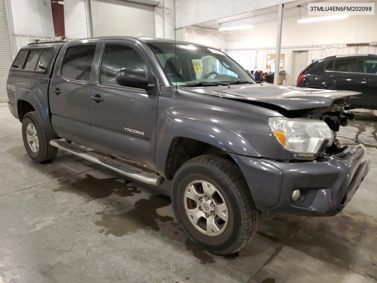 2015 Toyota Tacoma Double Cab VIN: 3TMLU4EN6FM202098 Lot: 77402814