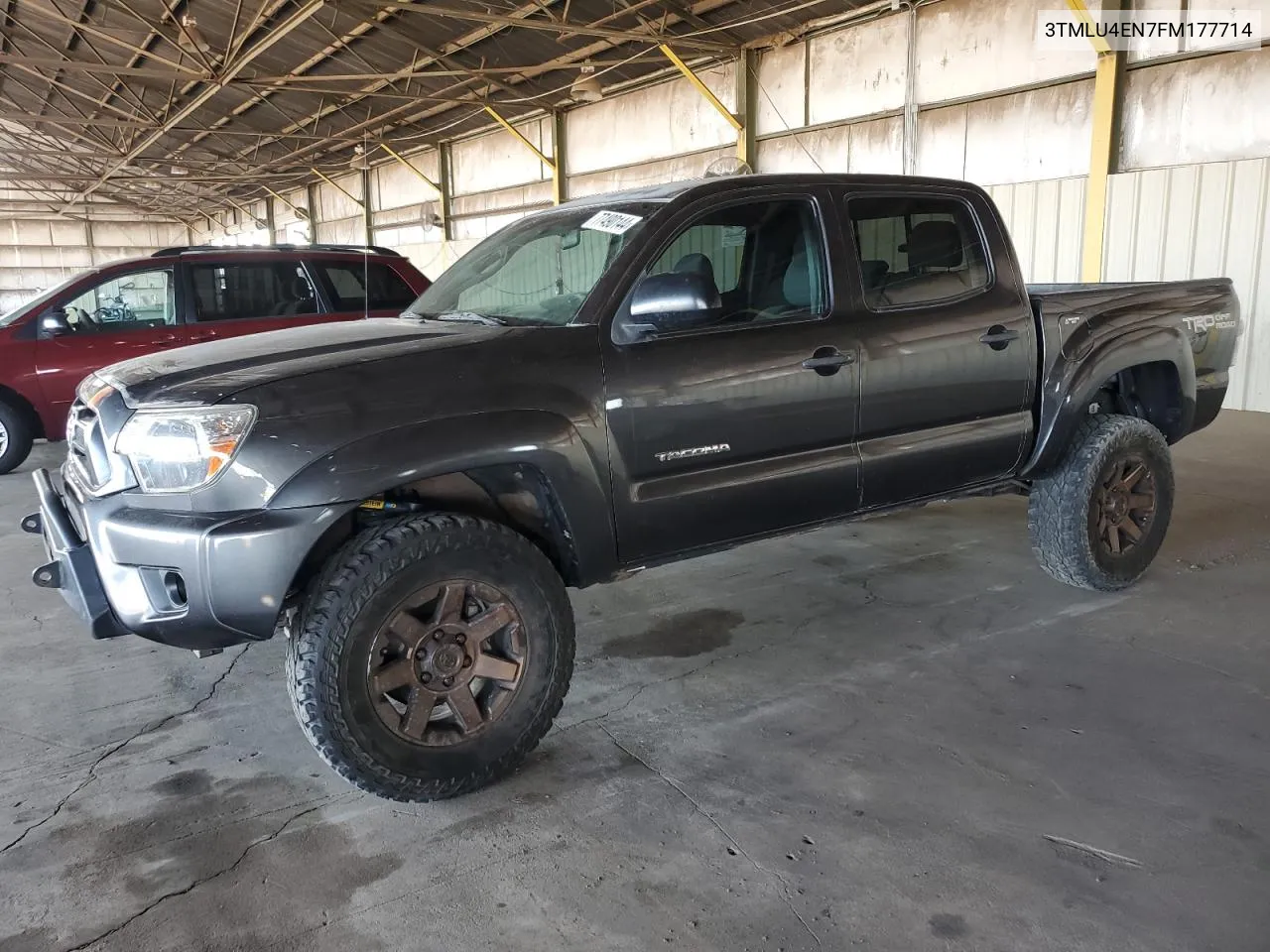 2015 Toyota Tacoma Double Cab VIN: 3TMLU4EN7FM177714 Lot: 77490144