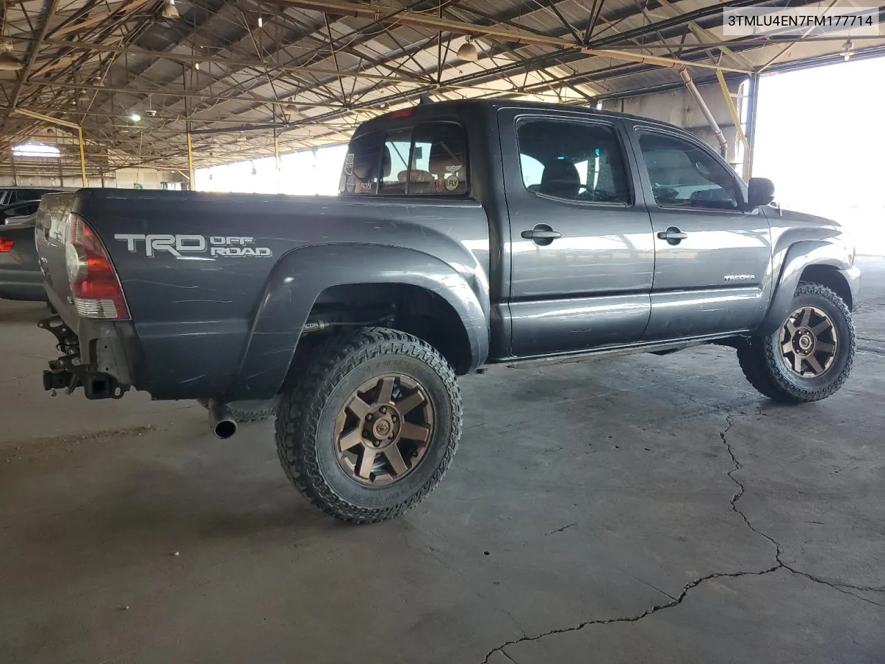 2015 Toyota Tacoma Double Cab VIN: 3TMLU4EN7FM177714 Lot: 77490144