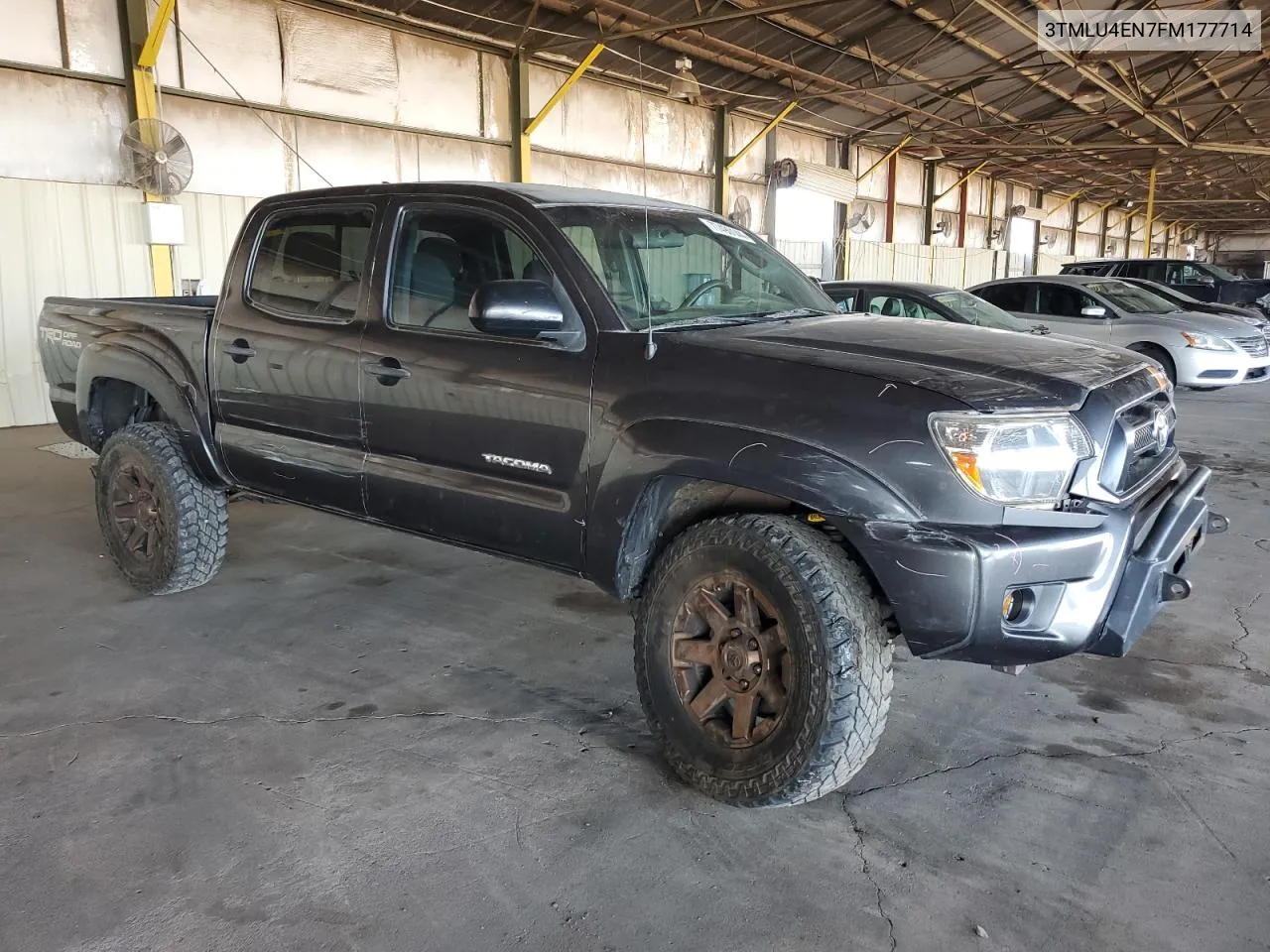 2015 Toyota Tacoma Double Cab VIN: 3TMLU4EN7FM177714 Lot: 77490144