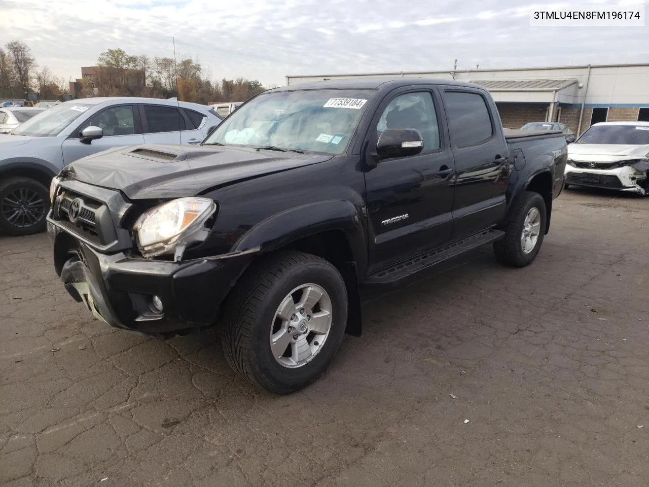 2015 Toyota Tacoma Double Cab VIN: 3TMLU4EN8FM196174 Lot: 77539184