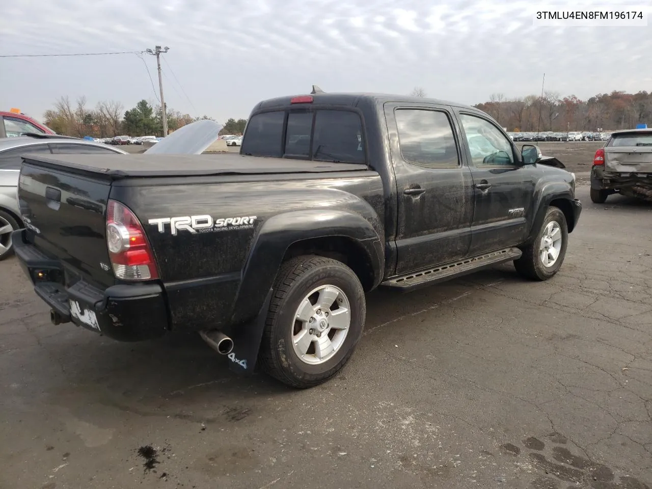 2015 Toyota Tacoma Double Cab VIN: 3TMLU4EN8FM196174 Lot: 77539184