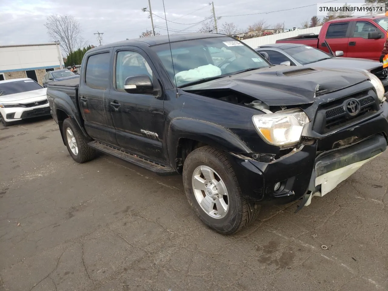 2015 Toyota Tacoma Double Cab VIN: 3TMLU4EN8FM196174 Lot: 77539184