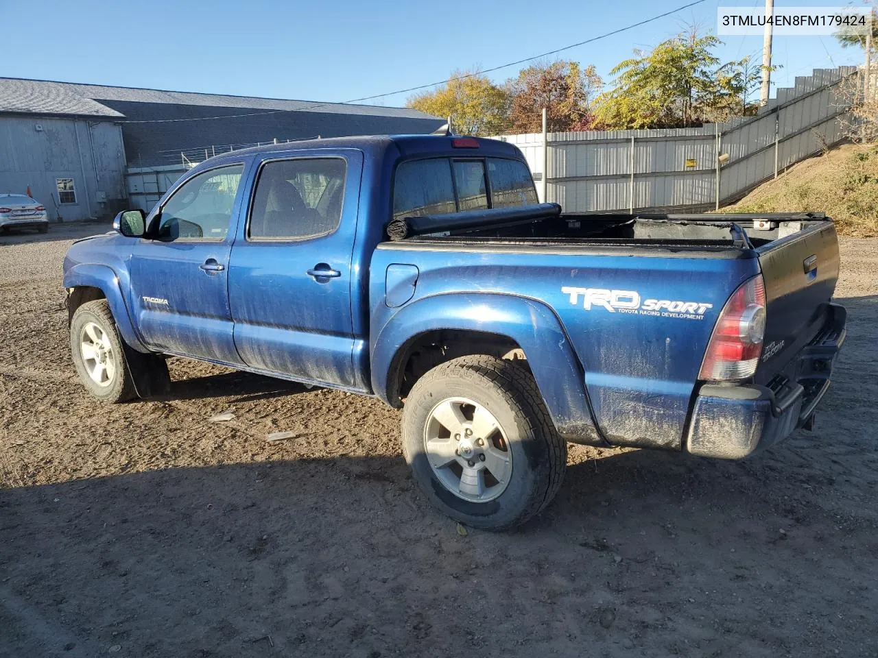 3TMLU4EN8FM179424 2015 Toyota Tacoma Double Cab