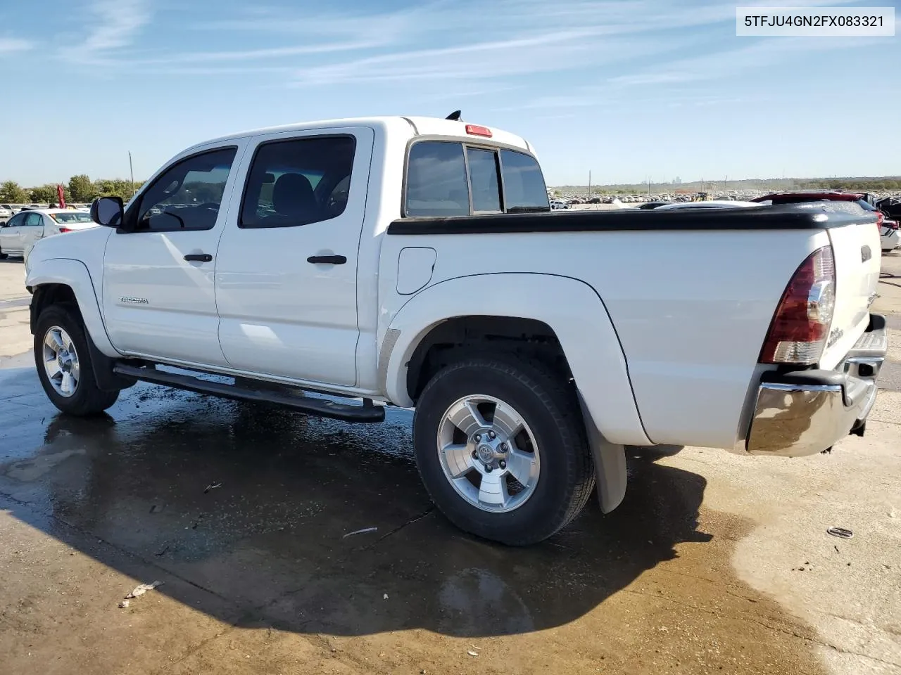 2015 Toyota Tacoma Double Cab Prerunner VIN: 5TFJU4GN2FX083321 Lot: 77632834