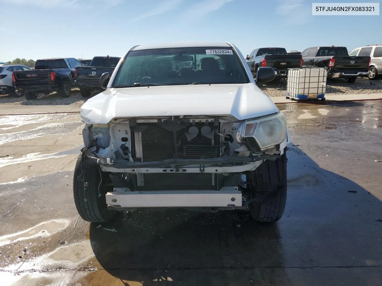 2015 Toyota Tacoma Double Cab Prerunner VIN: 5TFJU4GN2FX083321 Lot: 77632834