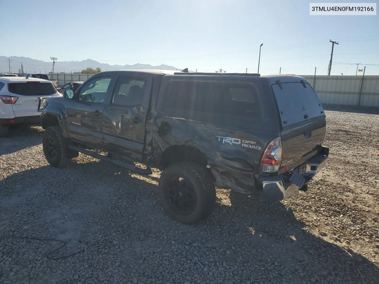 2015 Toyota Tacoma Double Cab VIN: 3TMLU4EN0FM192166 Lot: 77748624