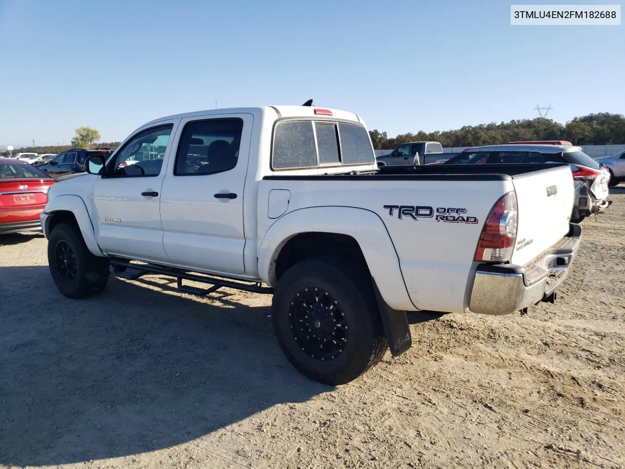 2015 Toyota Tacoma Double Cab VIN: 3TMLU4EN2FM182688 Lot: 77994894