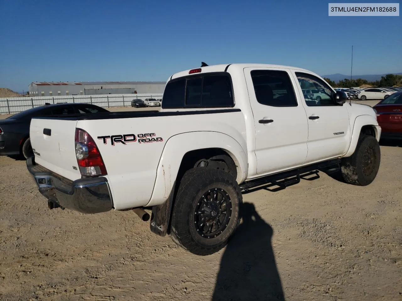 2015 Toyota Tacoma Double Cab VIN: 3TMLU4EN2FM182688 Lot: 77994894